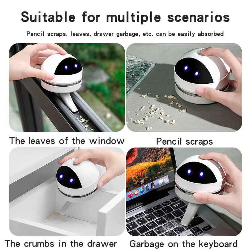 Mini Aspirateur de Bureau Sans Fil (Modèle M19)